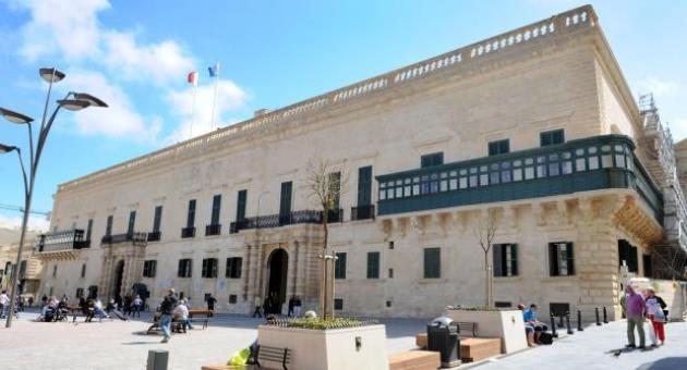 Malta’da Başkanlık Binasında bir çalışanın korona testi pozitif çıktı