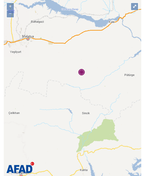 Malatya’da 4,7 büyüklüğünde deprem