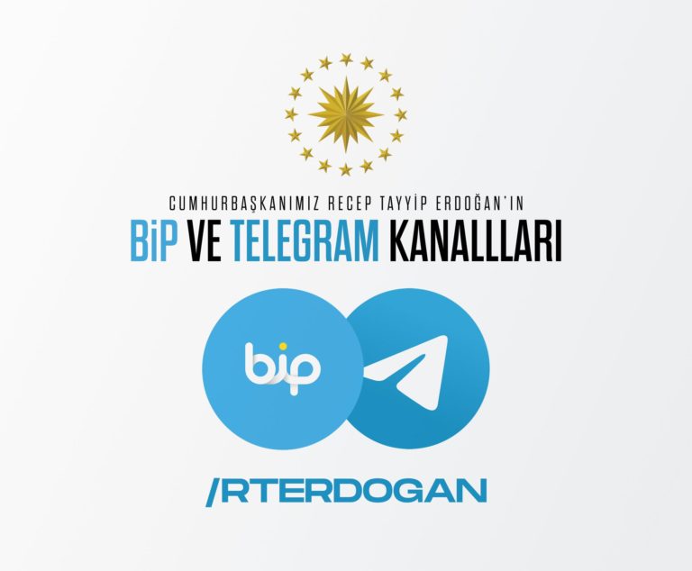 Cumhurbaşkanı Erdoğan, BİP ve Telegram hesabı açtı
