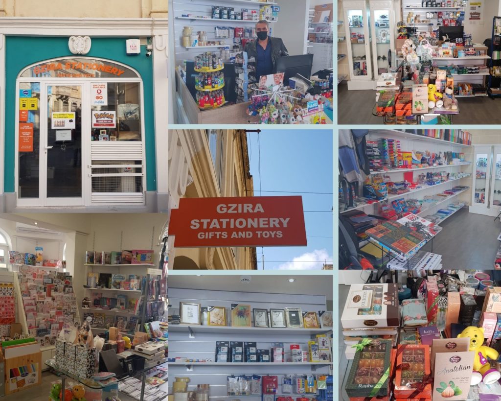 Malta’da bir Türk kırtasiyesi – Gzira Stationery