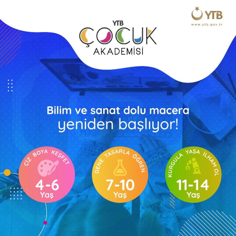 Çocuk Akademisi yeni dönem kayıtları 21 Mart’ta başlıyor