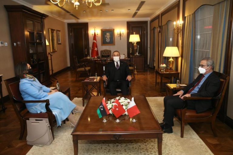 Bartolo, Libya ve Türk dışişleri bakanlarıyla görüştü