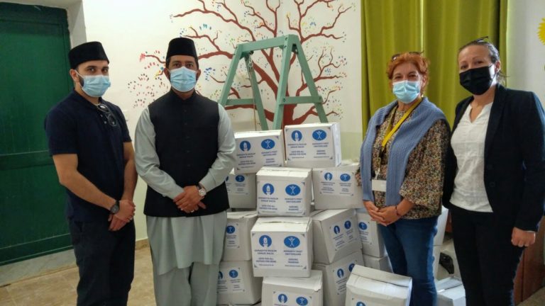 Malta Ahmediye cemaatinden mültecilere Ramazan yardımı