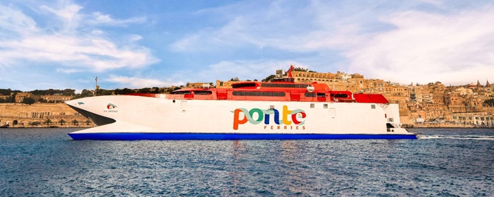 Ponte Ferry Sicilya’ya hızlı feribot seferleri 6 Ağustos'tan itibaren başlıyor biletler 9,99 €’dan satışta