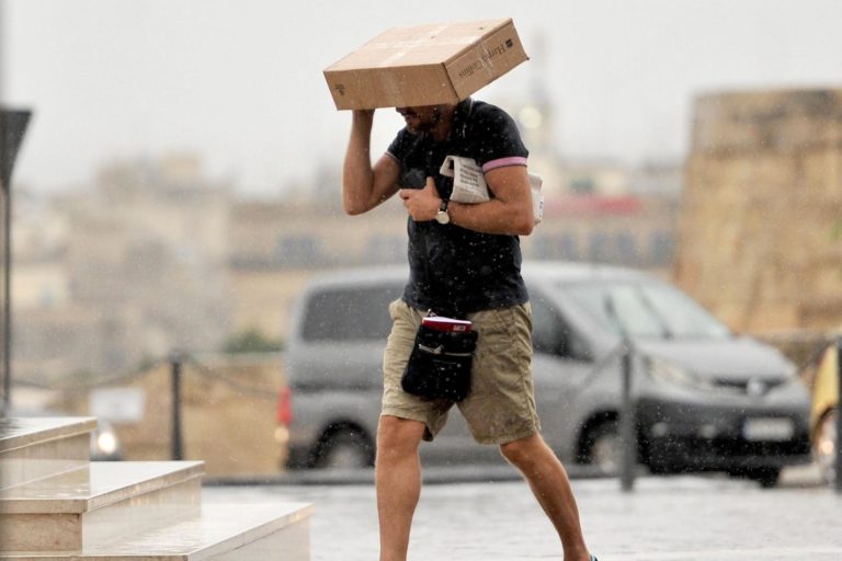 Malta’da Eylül ayının ilk yağmuru