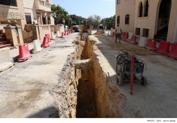 Altyapı Malta tarafından üç yılda 700’den fazla yol yeniden inşa edildi