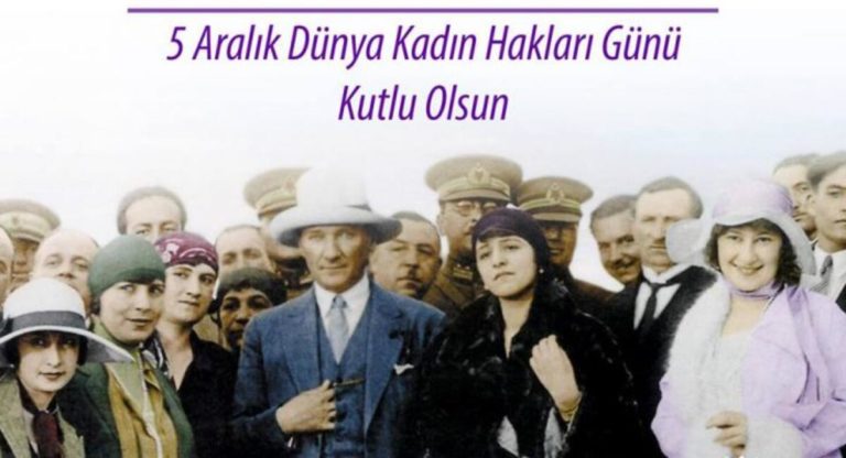 5 Aralık Kadın Hakları günü kutlu olsun