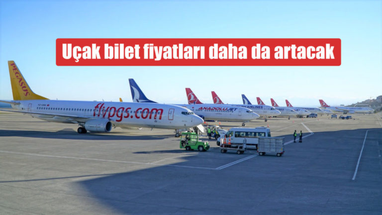 İç hatlar uçak biletlerinde tavan fiyat 100 TL artırıldı