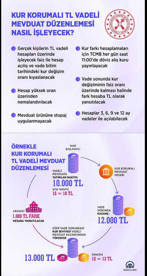 Dövize karşı korumalı hesap nasıl işliyor?