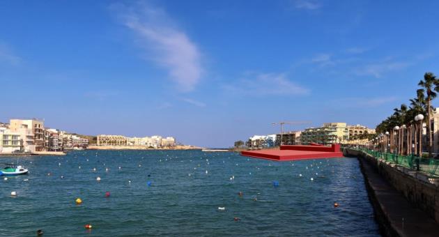 Marsaskala Körfezi’ne su topu sahası planı iptal edildi