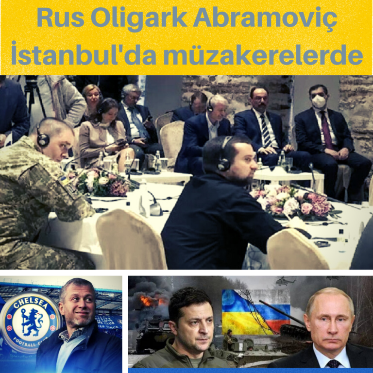Abramoviç İstanbul’daki müzakere görüşmelerinde
