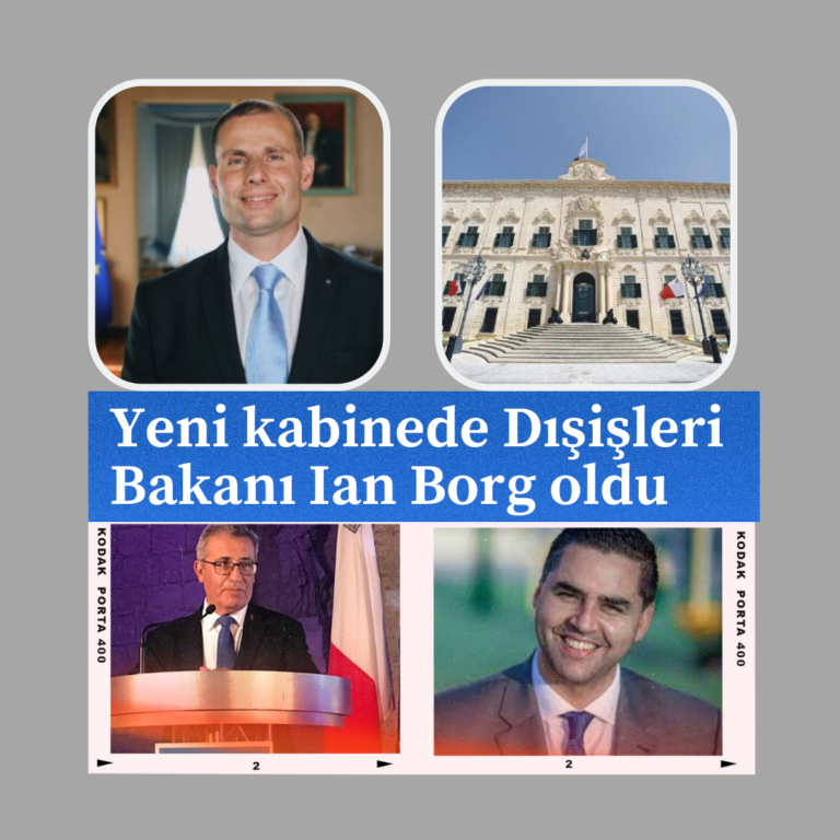 Yeni Dışişleri Bakanı Ian Borg olacak