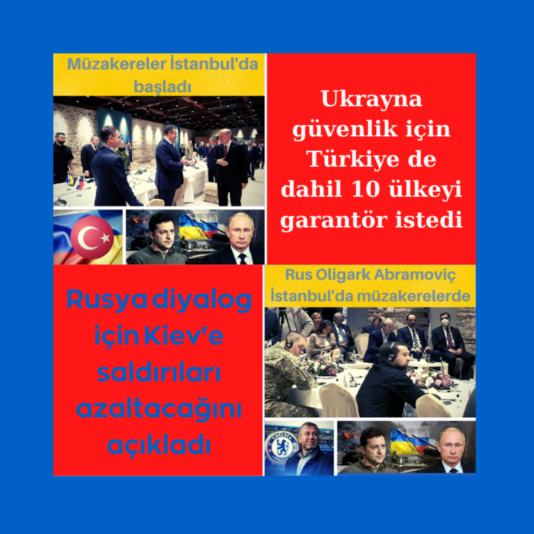 Ukrayna Türkiye dahil 8 ülkenin garantörlüğünü istedi