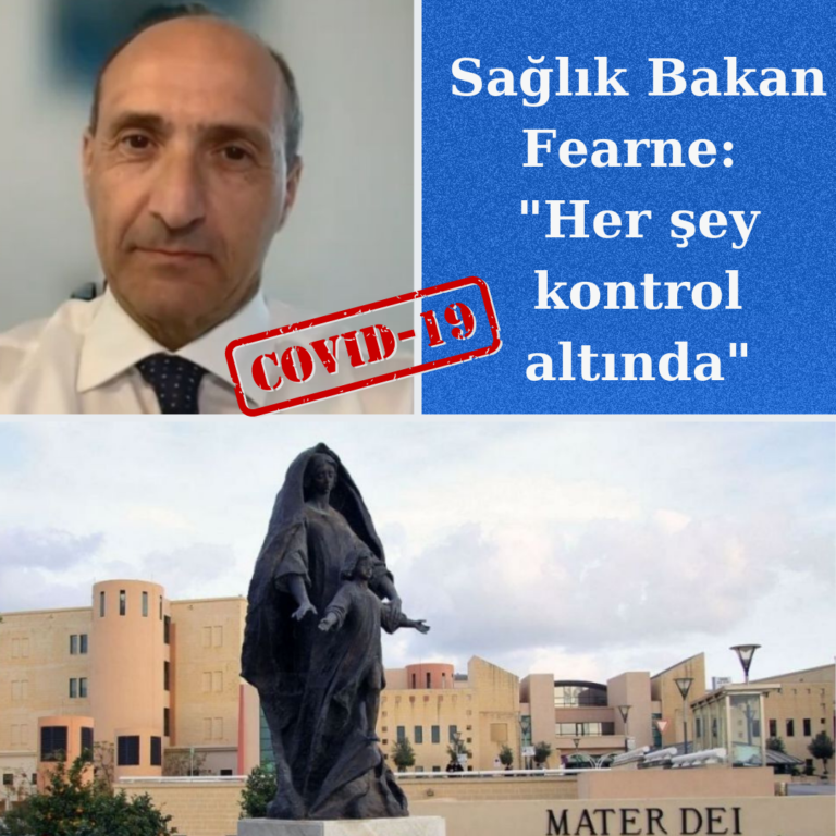 Sağlık Bakanı Fearne: “Her şey kontrol altında”