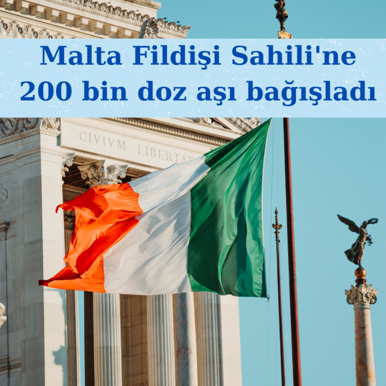 Malta Fildişi Sahili’ne 200 bin doz aşı bağışladı