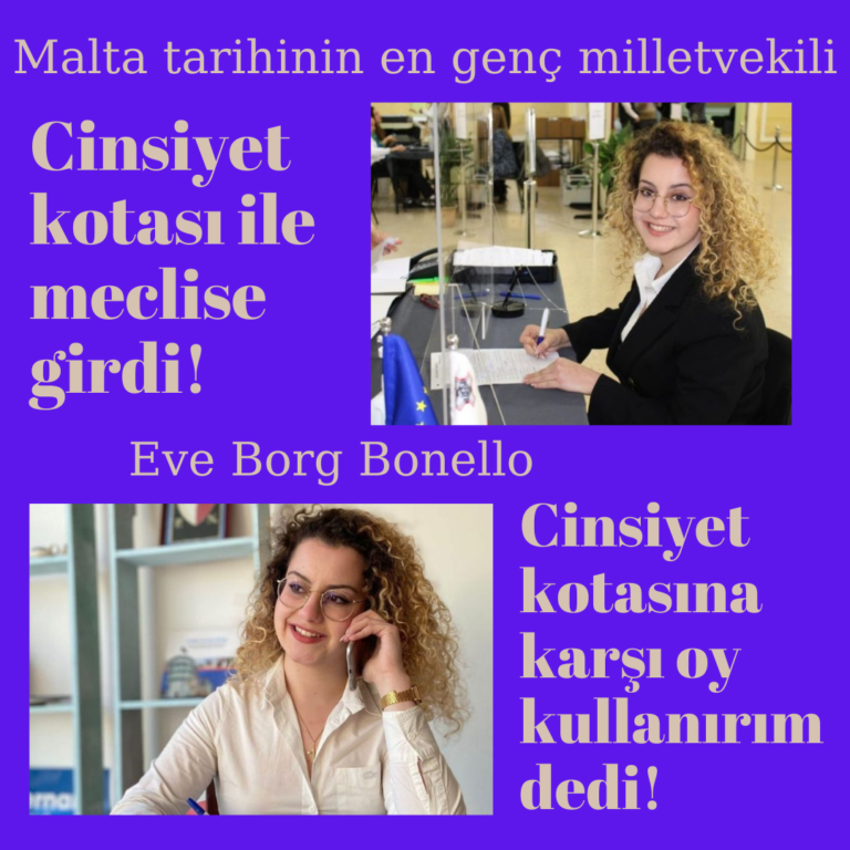  Eve Borg Bonello seçilmesini sağlayan sisteme karşı!