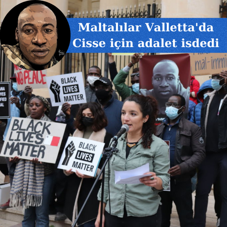 Cisse için Valletta’da mahkeme önünde adalet talep edildi