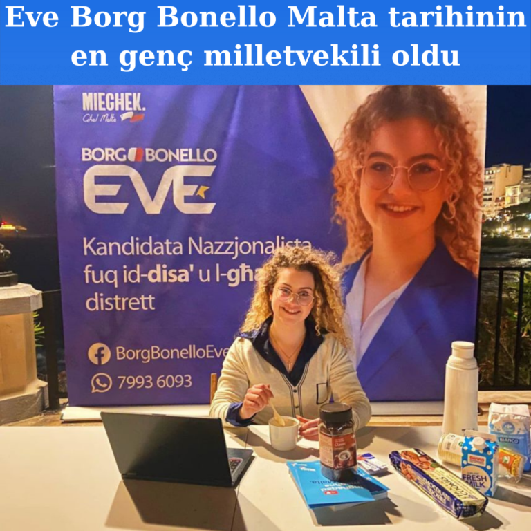 Eve Borg Bonello en genç milletvekili olarak tarihe geçti