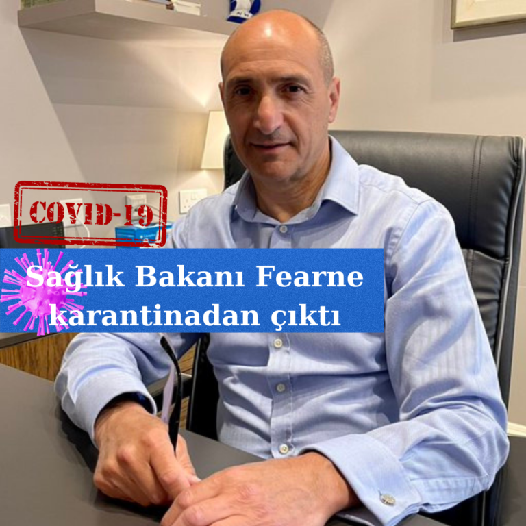 Sağlık Bakanı Fearne karantinadan çıktı