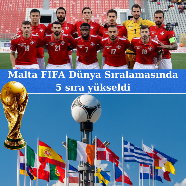 Malta FIFA Dünya sıralamasında beş sıra yükseldi