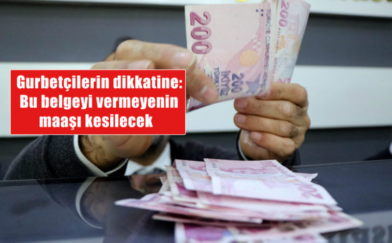 Gurbetçilerin Türkiye’deki emekli aylıkları kesilebilir