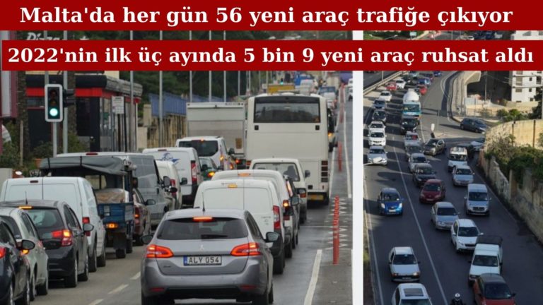 Her gün 56 yeni araç trafiğe katılıyor