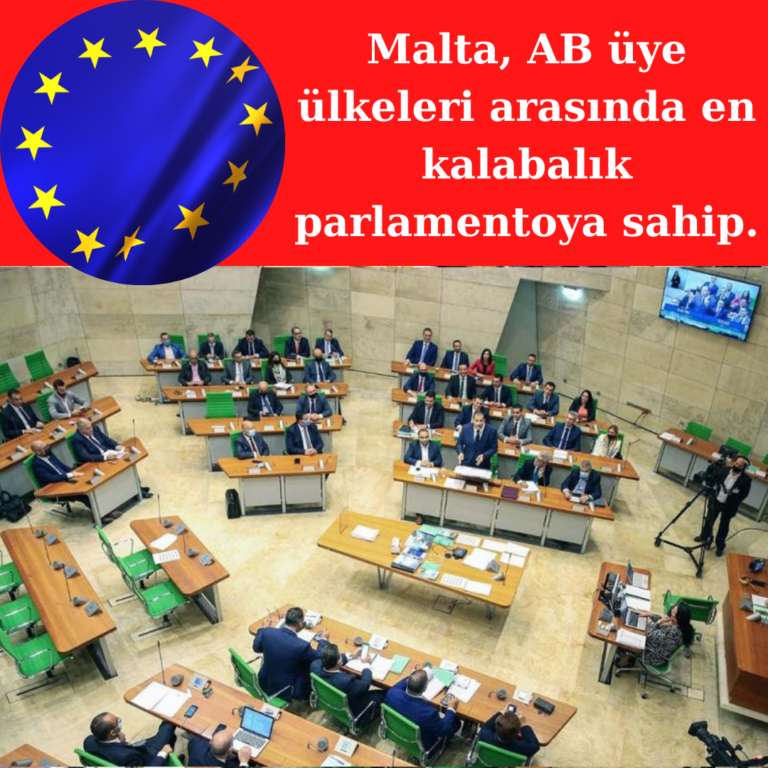 AB üyeleri arasında en “kalabalık” parlamento Malta’nın