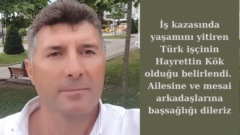 İnşaattan düşerek yaşamını yitiren Türk’ün kimliği belli oldu!