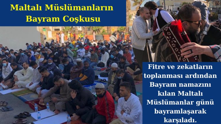 Maltalı Müslümanların bayram coşkusu