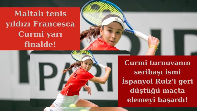 Francesca Curmi muhteşem galibiyetle yarı finalde!