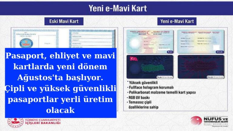 Yeni pasaportlarda Turkey yerine Türkiye yazacak!