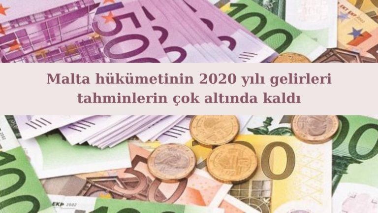 Hükümet gelirleri 2020’de tahminlerden düşük gerçekleşti