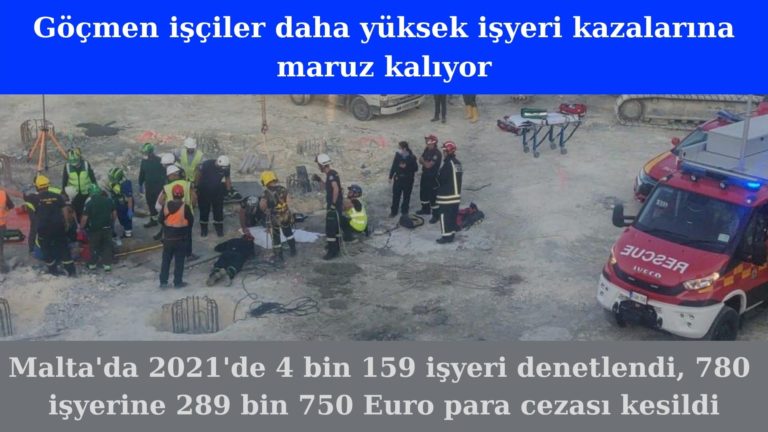 Göçmenler iş kazalarına daha çok maruz kalıyor