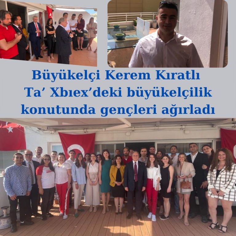 Büyükelçi Kıratlı 19 Mayıs’ta gençleri ağırladı