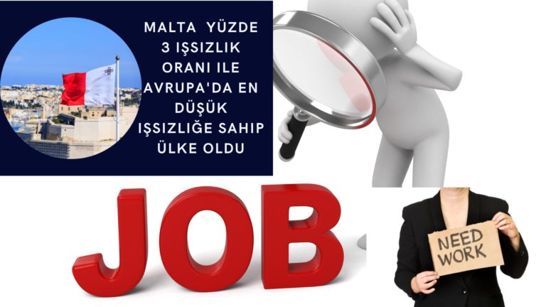 Malta Avrupa’da en düşük işsizlik oranına sahip ülke