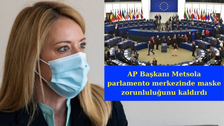 Avrupa Parlamentosu da maske zorunluluğunu kaldırdı