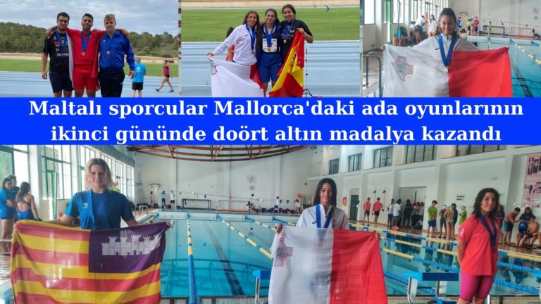 Ada oyunlarının ikinci gününde Malta 4 altın madalya kazandı