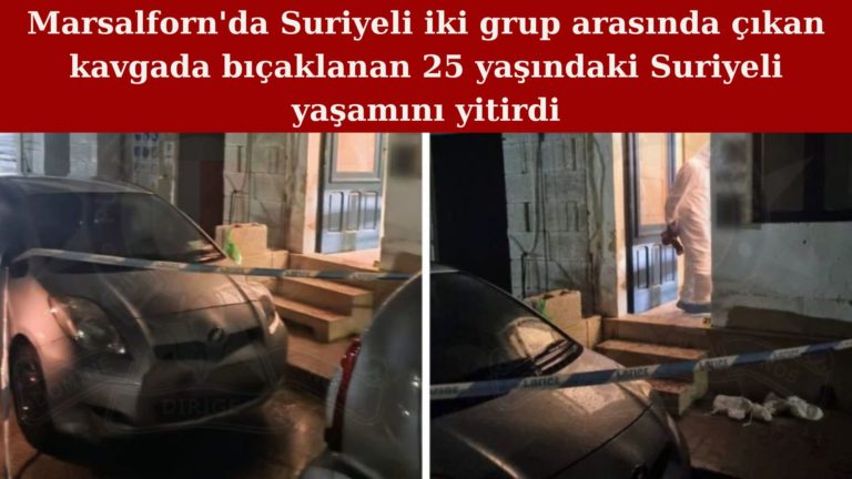 Suriyeli iki grubun kavgasında bir kişi öldü