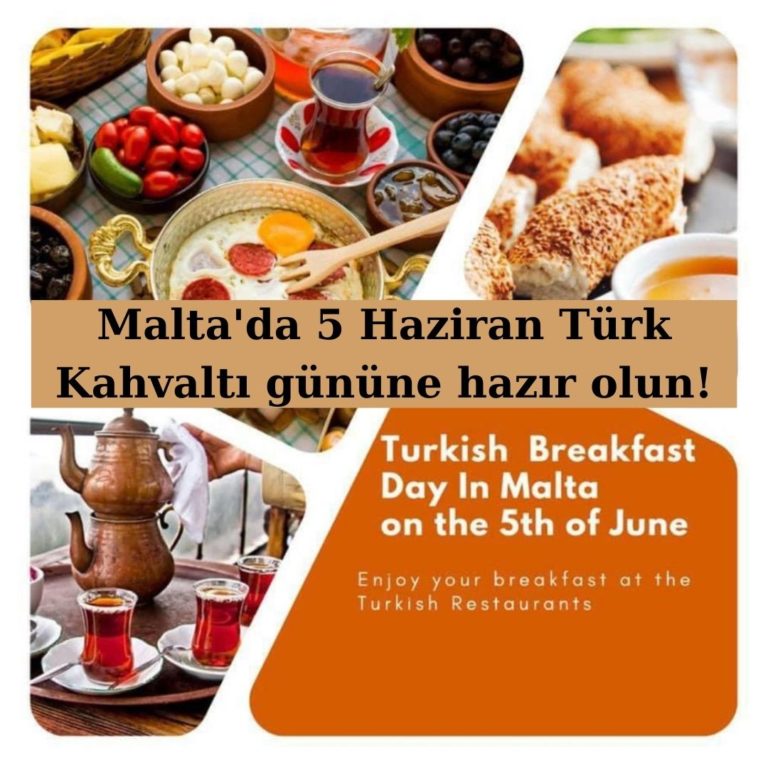 Türk kahvaltısı Malta basınında