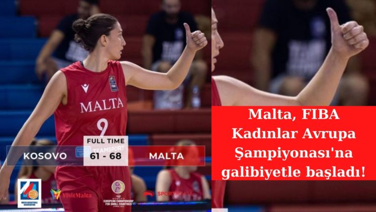 Maltalı kadınlar şampiyonaya galibiyetle başladı