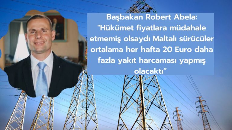 Abela: “Enflasyonla mücadele için enerji fiyatlarını sabit tuttuk”