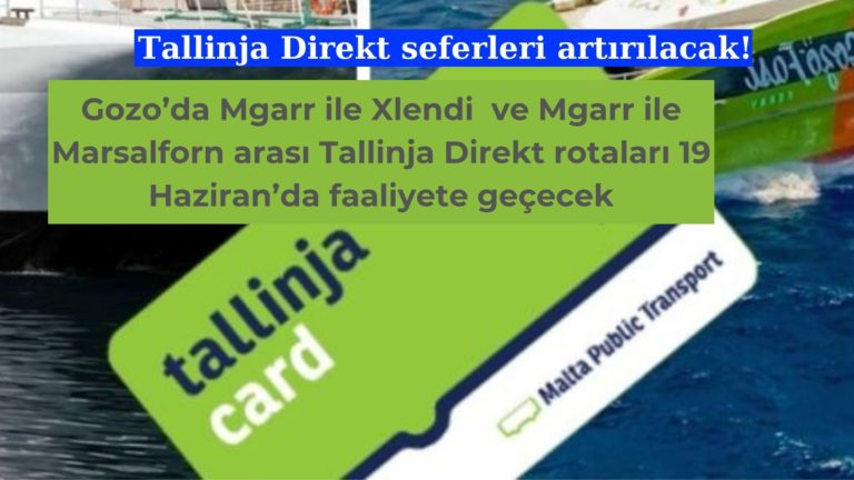 Mgarr ile Xlendi ve Marsalforn rotası haftaya açılacak