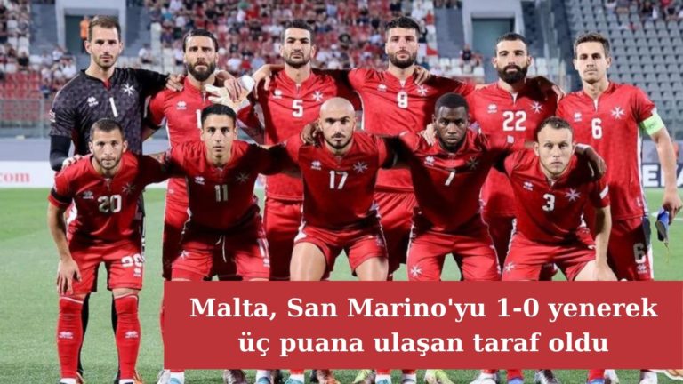 Malta Uluslar Ligi’nde San Marino’yu yendi!
