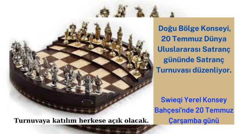 Swieqi’de 20 Temmuz’da satranç turnuvası düzenleniyor!