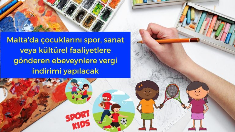 Çocukları spor ve sanatla ilgilenen ebeveynlere vergi indirimi