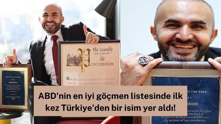 ABD’nin en iyi göçmen listesinde ilk kez Türkiye’den bir isim yer aldı