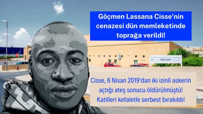 Lassana Cisse’nin cenazesi memleketinde toprağa verildi
