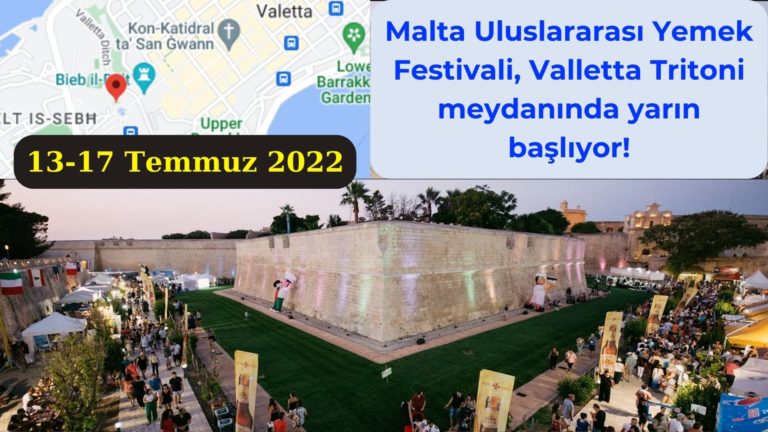 Malta Uluslararası Yemek Festivali yarın başlıyor!