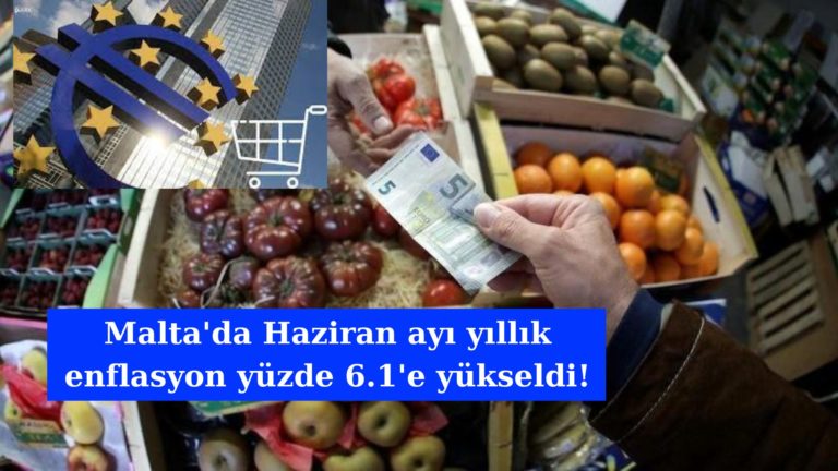 Haziran ayı yıllık enflasyon yüzde 6.1’e yükseldi