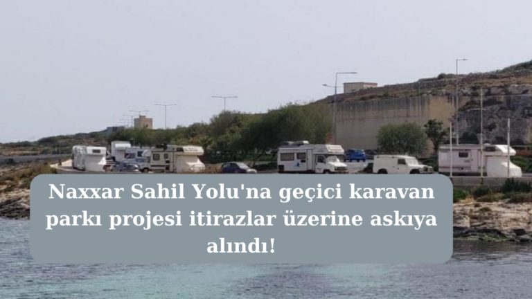 Sahil Yolu’na geçici karavan parkı projesi askıya alındı!